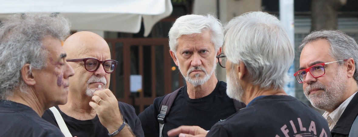 Membres de la comunitat d'homes contra les violències masclistes